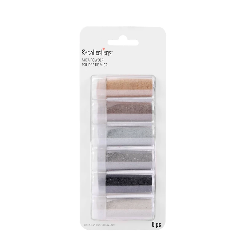 Metallic Tones Mica Powder Set by Recollections™