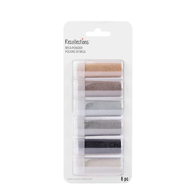 Metallic Tones Mica Powder Set by Recollections™