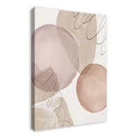 Blush Doodles 24" x 36" Canvas Wall Art