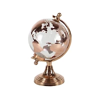 11" Copper & Glass Traditional Globe
