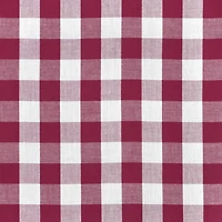 1" Burgundy Gingham