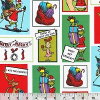 Dr. Seuss™ Grinch Tales Cotton Fabric