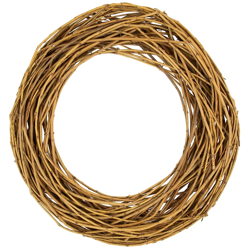 15" Unlit Natural Grapevine & Twig Artificial Spring Wreath