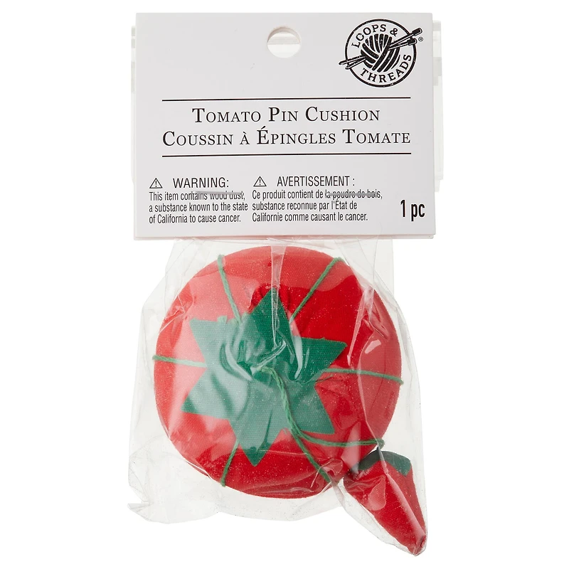 Tomato Pin Cushion by Loops & Threads™