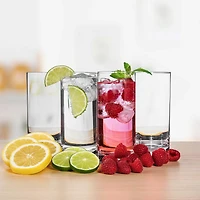 JoyJolt® 14oz. Stella Crystal Highball Glasses, 8ct.