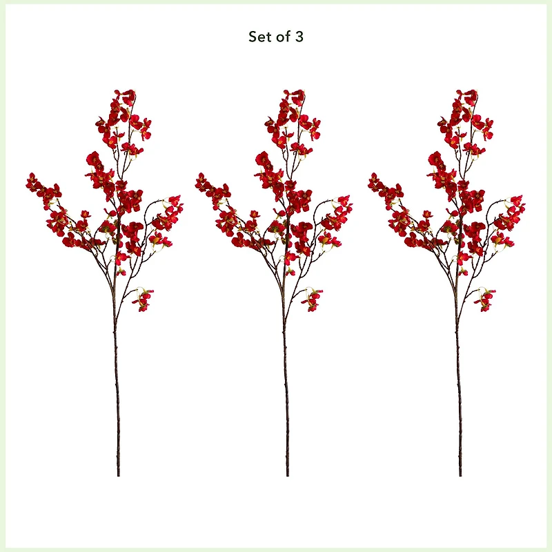 41" Cherry Blossom Flower Stems