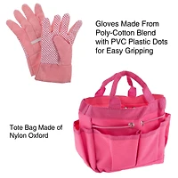 Toy Time Kid’s Garden Tool Set With Canvas Tote