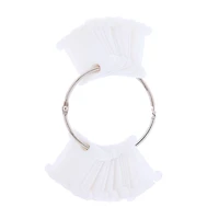 24 Packs: 29 ct. (696 total) DMC® Floss Bobbins with Metal Ring