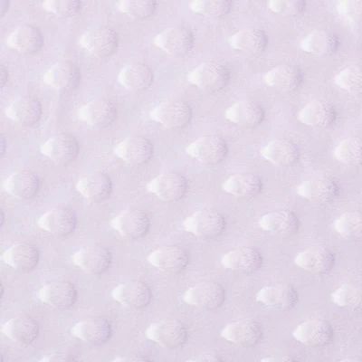 Feldman Lilac Dot Soft Chenille Fabric