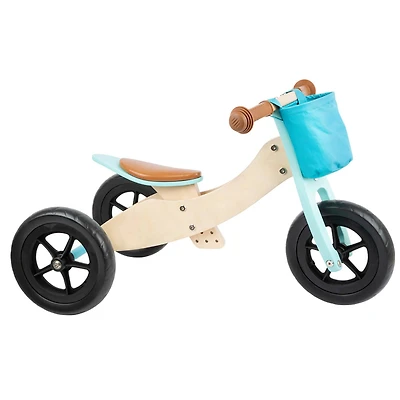 Small Foot Max Blue Training Balance Bike/Trike 2-in-1