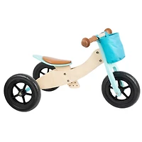 Small Foot Max Blue Training Balance Bike/Trike 2-in-1