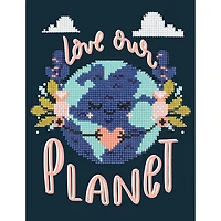 Camelot® Dots Love Our Planet Diamond Painting Kit