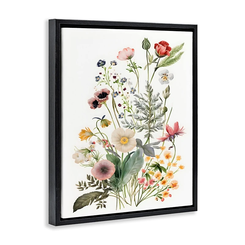 Stupell Industries Subtle Spring Blossoms Floater Framed Art
