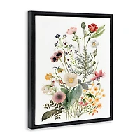 Stupell Industries Subtle Spring Blossoms Floater Framed Art