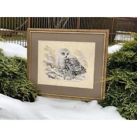 RIOLIS White Owl Counted Cross-Stitch Kit