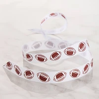 5/8" x 7yd. Football Ribbon by Celebrate It® Classic
