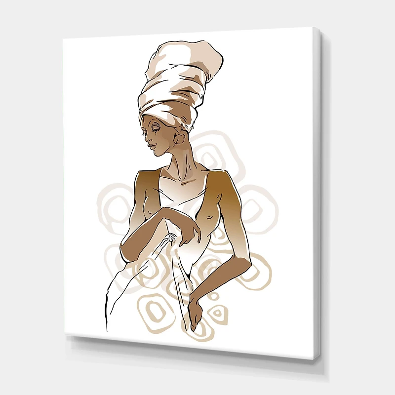 Designart - African American Woman Portraits