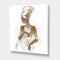 Designart - African American Woman Portraits