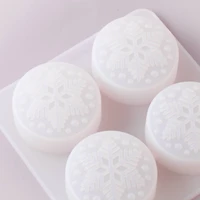 Bramble Berry 4 Cavity Snowflake Silicone Mold