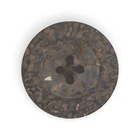 Dritz® 28mm Dark Brown Recycled Coconut Round Buttons, 3ct.