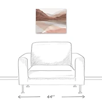 Landscape At Dawn 20" x 16" Canvas Wall Art