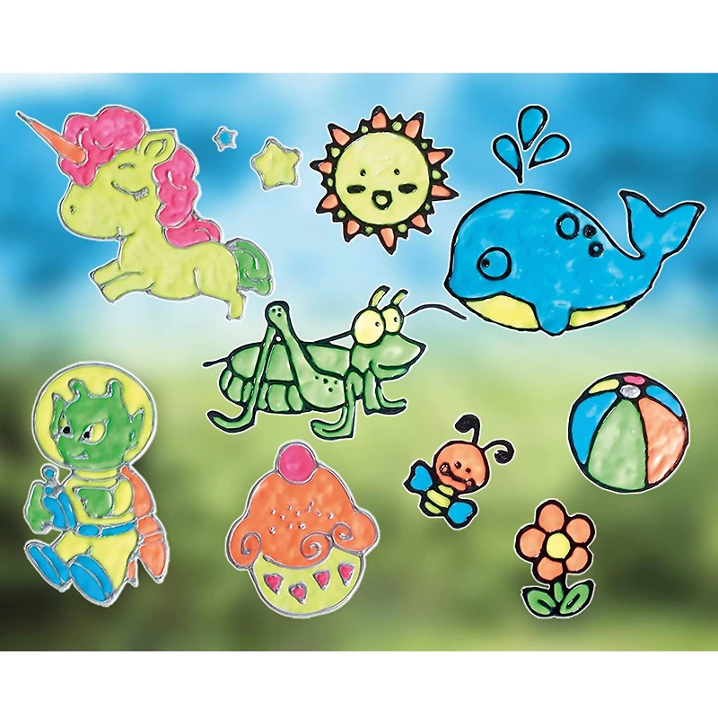 The Original Glowstars® Company Glow Window Art