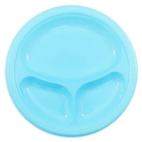 JAM Paper 10.25" Divided Plastic Party Plates