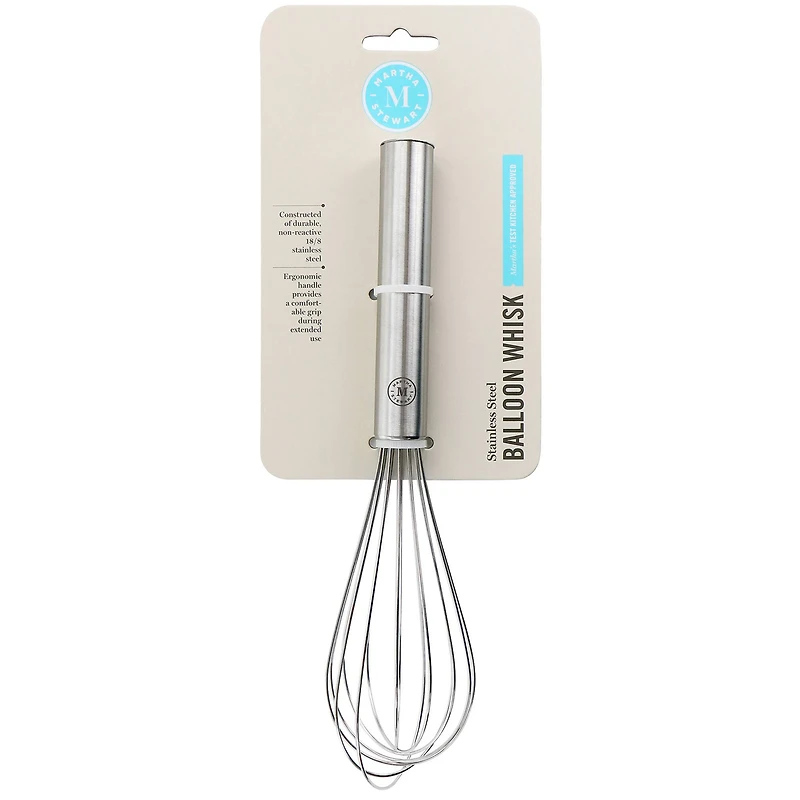 Martha Stewart 9" Stainless Steel Balloon Whisk