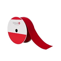 2.5" x 60ft. Burgundy Crinkle Velvet Wired Jumbo Ribbon by Celebrate It®