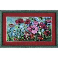 Crystal Art Felting Kit Poppies