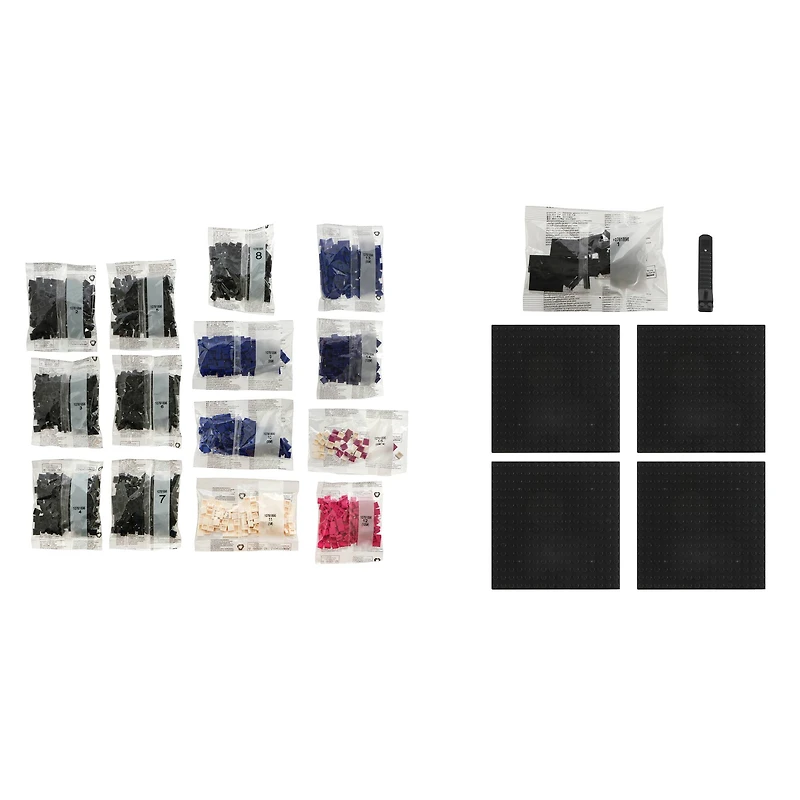 10" x 10" Balloon Dog Pixelated Brick Art Kit by Make Market®