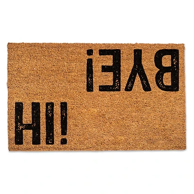 Hi! Bye! Doormat