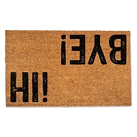 Hi! Bye! Doormat