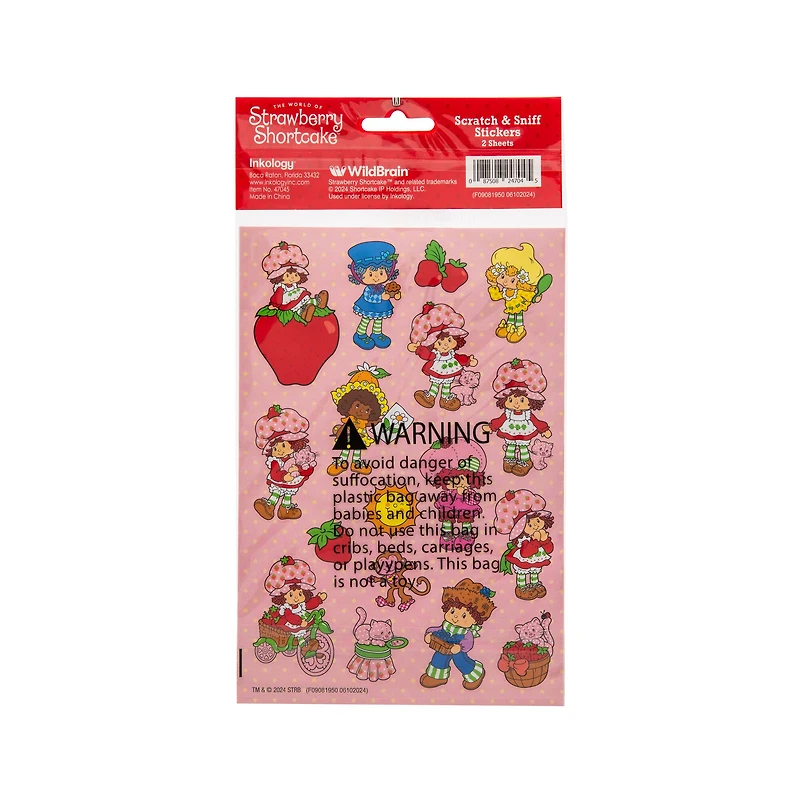 Strawberry Shortcake® Scratch & Sniff Stickers