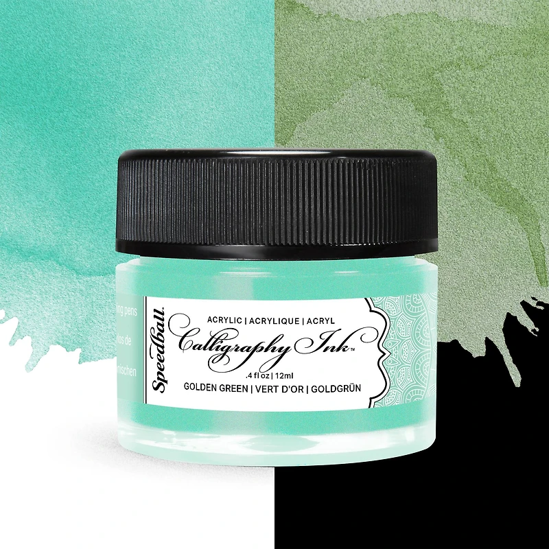 Speedball® Iridescent Calligraphy Ink Set