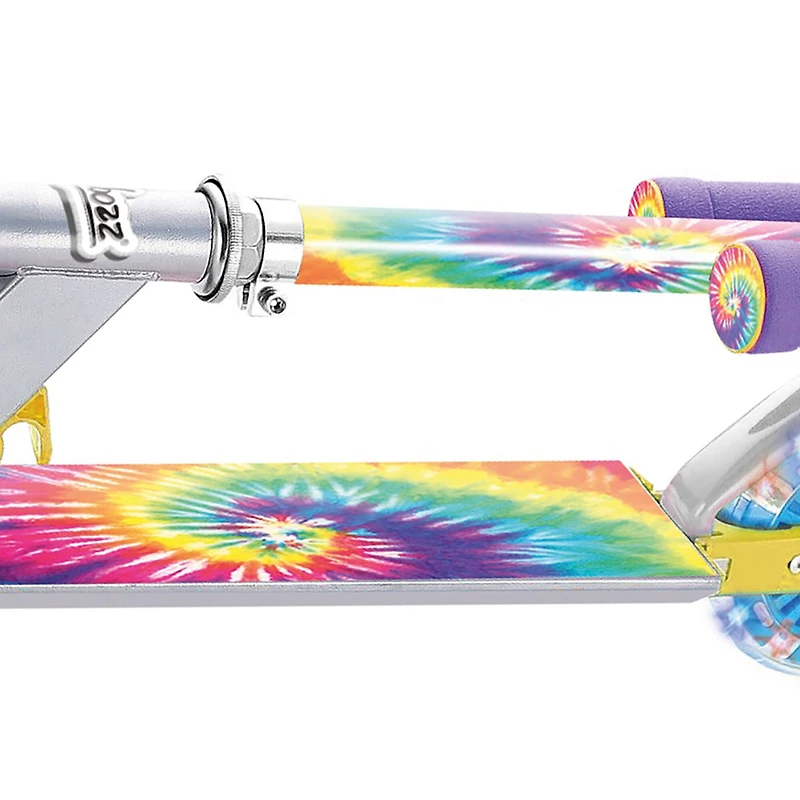 Tie Dye Scooter With Flashing Wheels