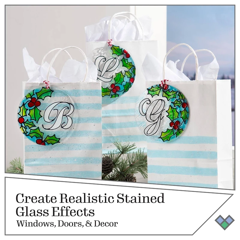 Gallery Glass® Liquid Leading™ Holiday Paint Kit