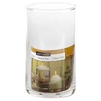 12 Pack: 6" Cylinder Glass Candle Holder by Ashland®