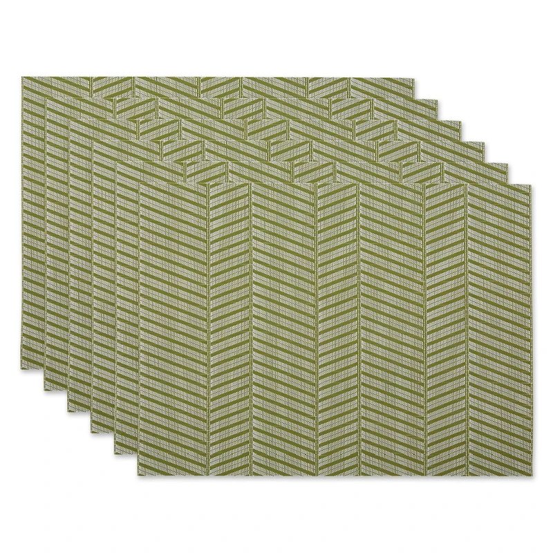 DII® Textured Twill Weave Placemats