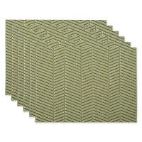 DII® Textured Twill Weave Placemats