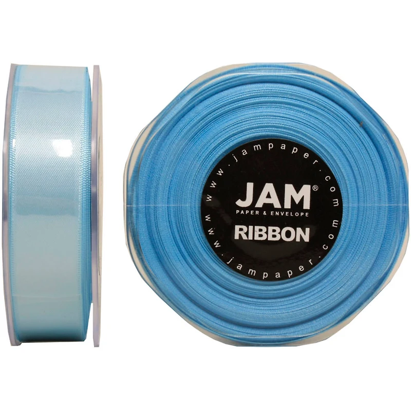 JAM Paper 7/8" x 25yd. Double Face Satin Ribbon
