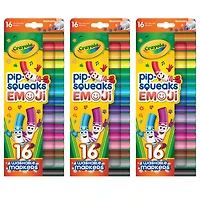 Crayola® Pip Squeaks Stamper Markers, 3 Packs of 16