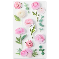 Pink Cala Rose Dimensional Stickers by Recollections™