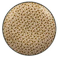 Hello Honey® 10" Blossom Elegance Round Stoneware Plate Set