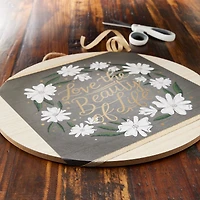 15" Unfinished Round Plaque by Make Market®