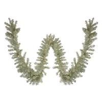 9ft. Champaign Gold & Silver Finish Christmas Tinsel Garland