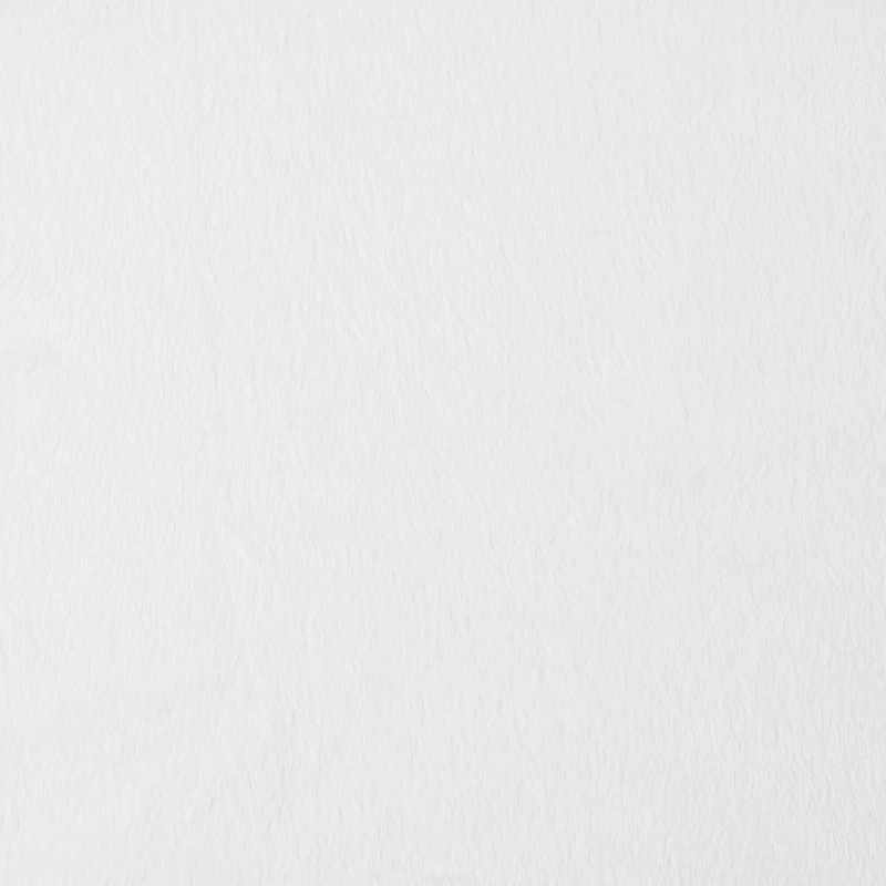 Feldman White Soft Chenille Fabric