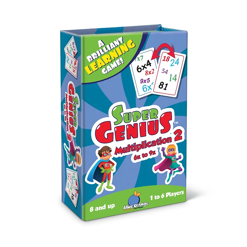 Super Genius™ Multiplication 2 Matching Game