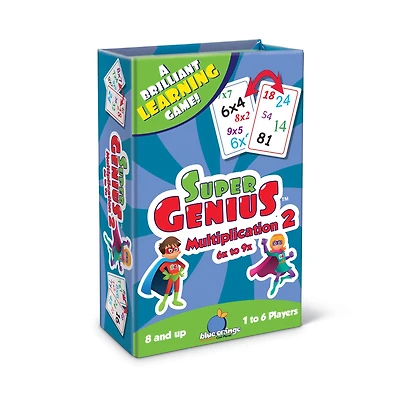 Super Genius™ Multiplication 2 Matching Game