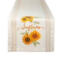 DII® 72" Sunflowers Print Table Runner